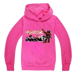 Spot 2020 Hot Boys Roblox Hoodies Kids Girls Print Pullovers Long Sleeve Sweatshirt Shopee Singapore - shopee frinz jolo roblox