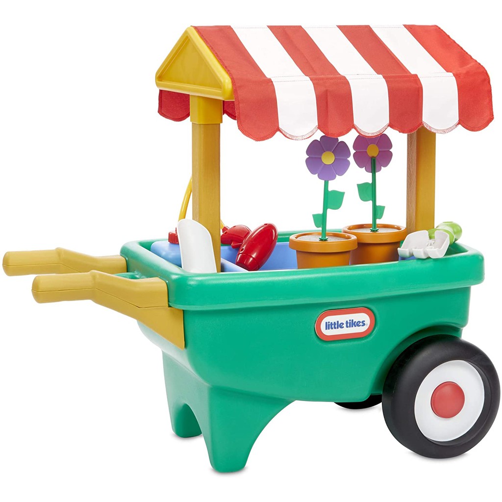 little tikes gardening cart