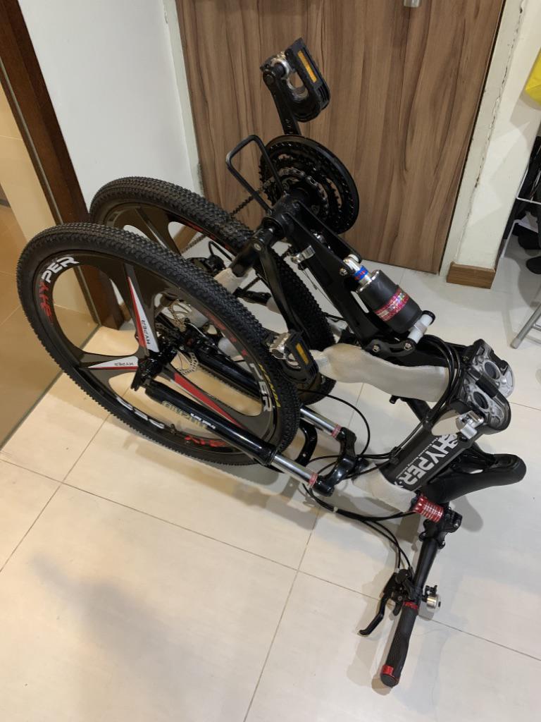 hyper xt foldable bike