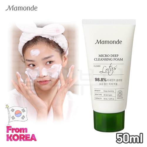 micro deep cleansing foam