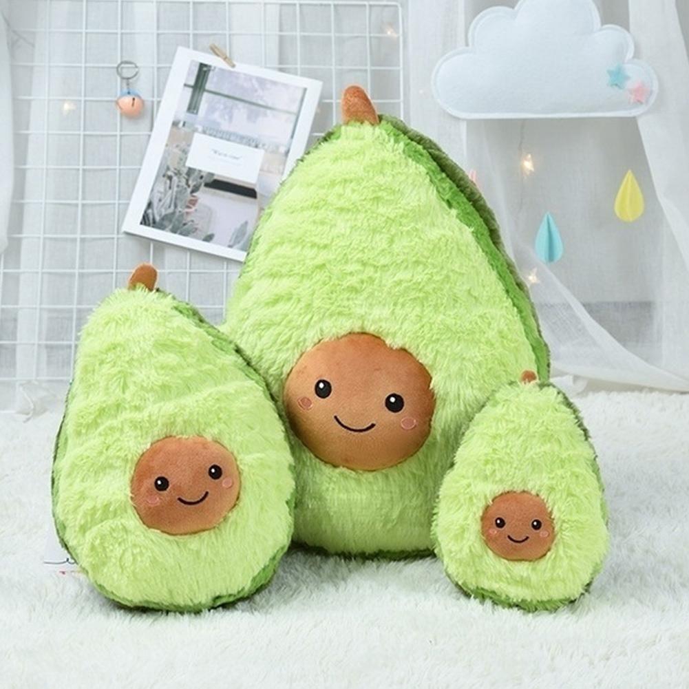 avocado pillow plush