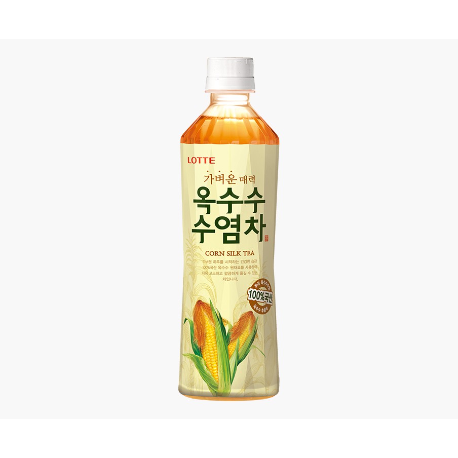 Lotte korean corn silk tea 500ml shopee singapore