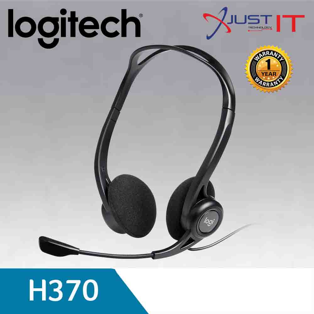 headset logitech h370 usb