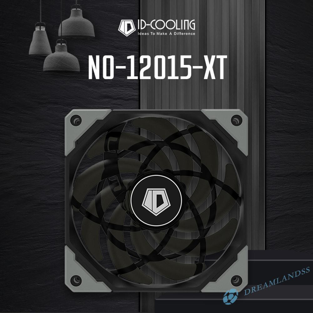 Dr Id Cooling 115xt Pwm Pc Case Fan Ultra Slim Silent Cpu Water Cooler Fan Shopee Singapore