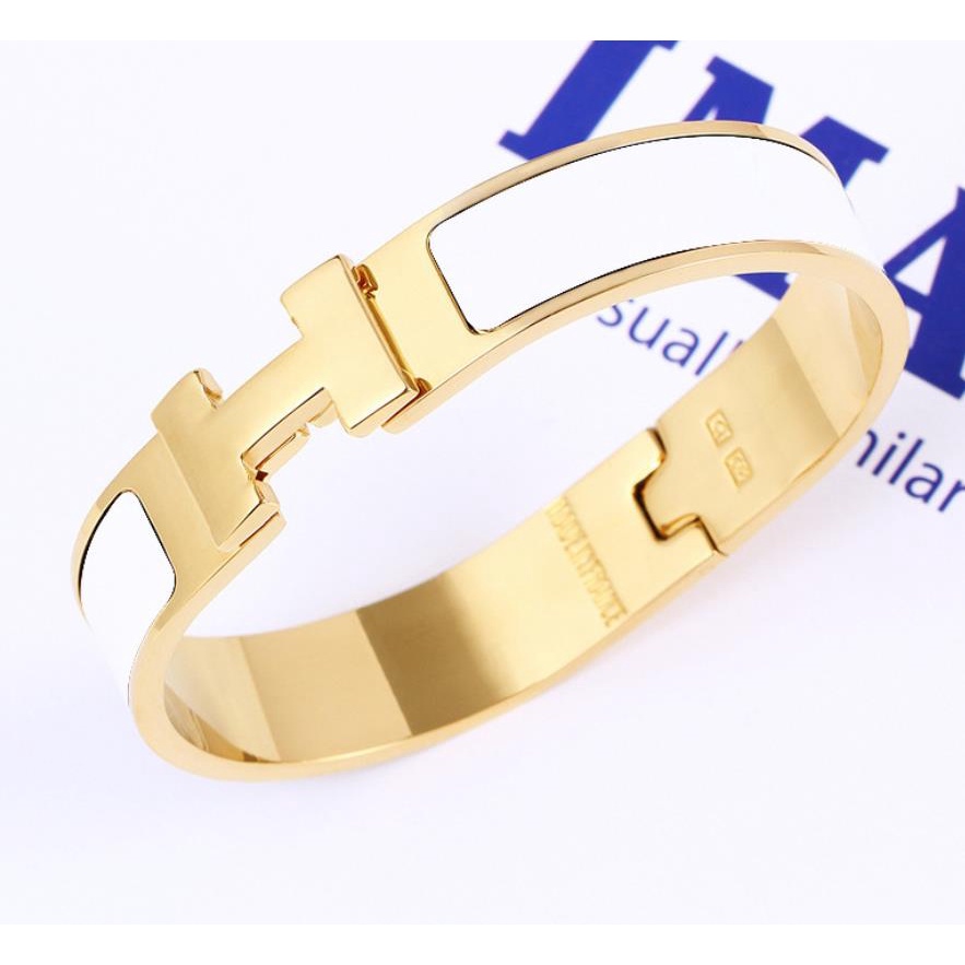 Image of Men's Bracelet Fashion Herms_  Bangles casual Bangles H design bangles #1