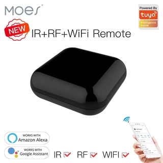 MOES New WiFi RF IR Universal Remote Controller RF Appliances Appliances Tuya Smart Life App Voice Control Alexa Google Home