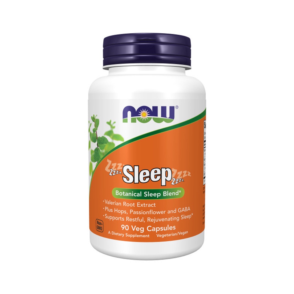 NOW Foods Sleep with Valerian Root Extract Plus Hops, Passionflower and ...