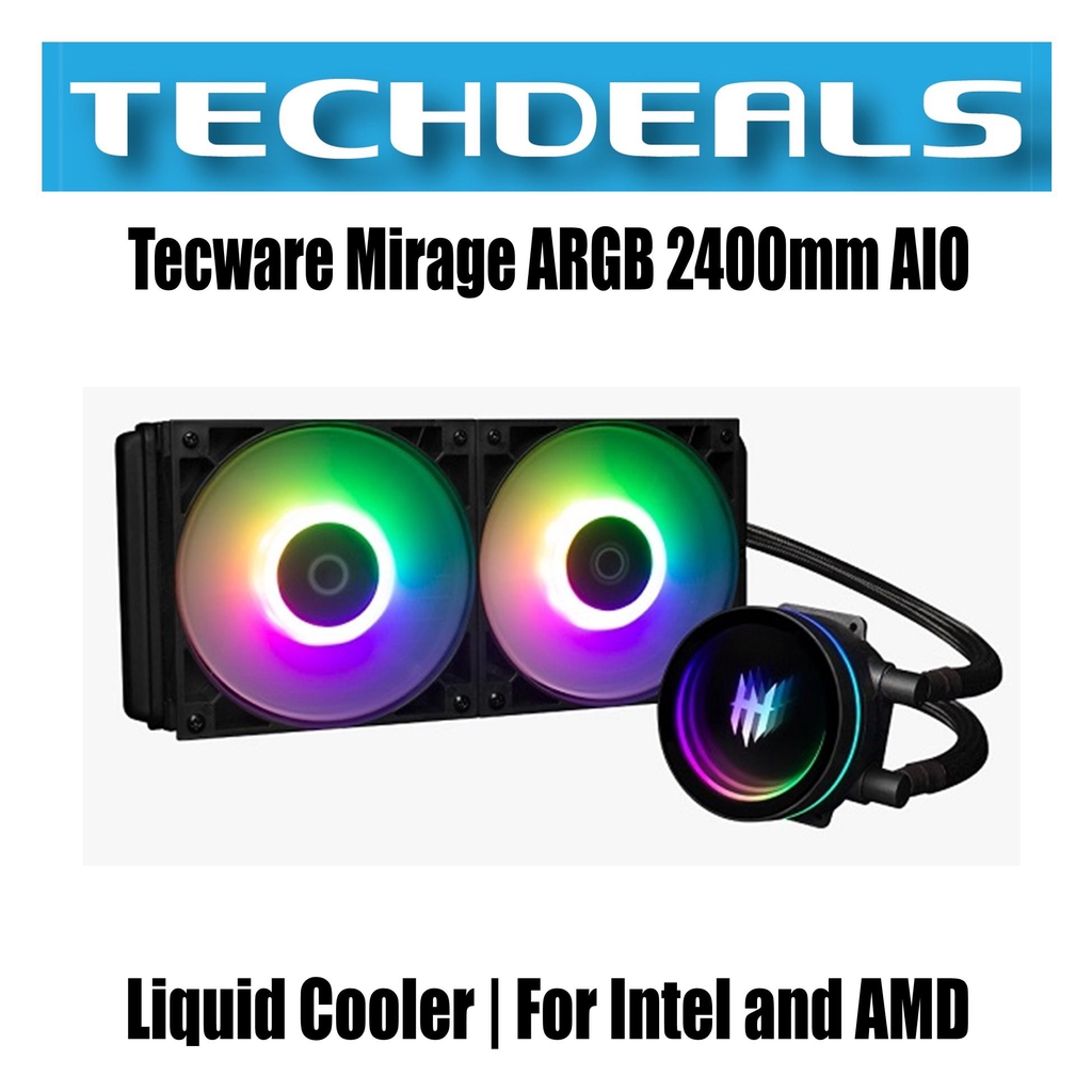 Tecware Mirage ARGB 240mm AIO Liquid Cooler For Intel and AMD