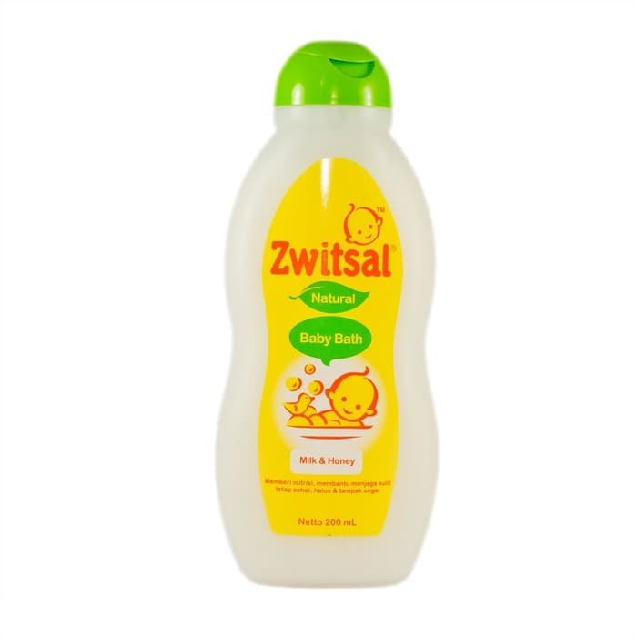 zwitsal baby bath milk & honey
