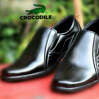  Crocodile  Leather Cheap Men Short Pantofel Shoes  Formal 