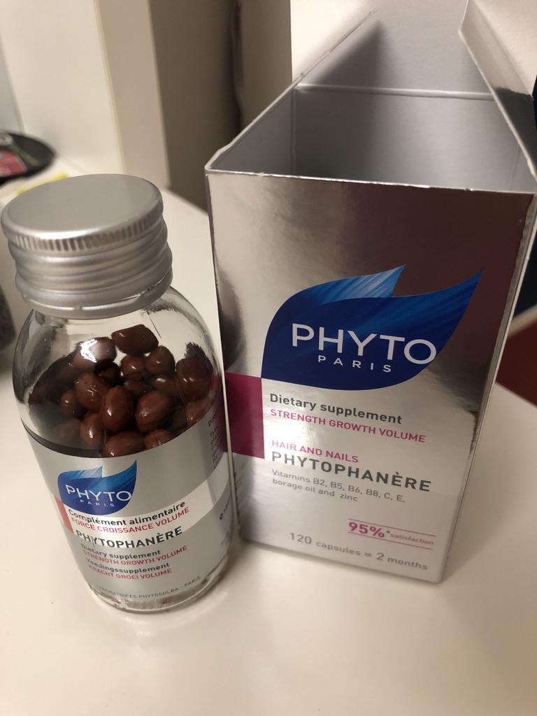 Phyto Phytophanere Hair And Nails Dietary Supplement 120 Capsules