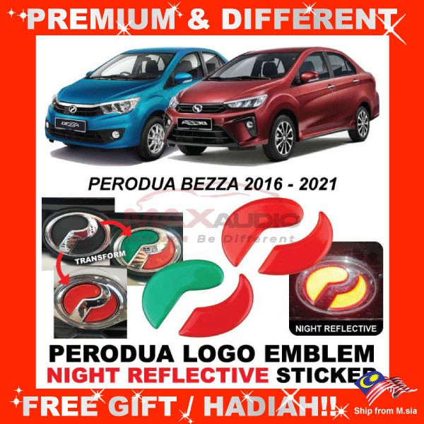 Shop Malaysia] PERODUA BEZZA 2016 - 2021 Front Rear Steering Night 