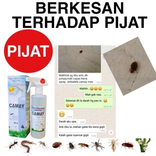 Ubat Hapus Pepijat - Contoh Jos