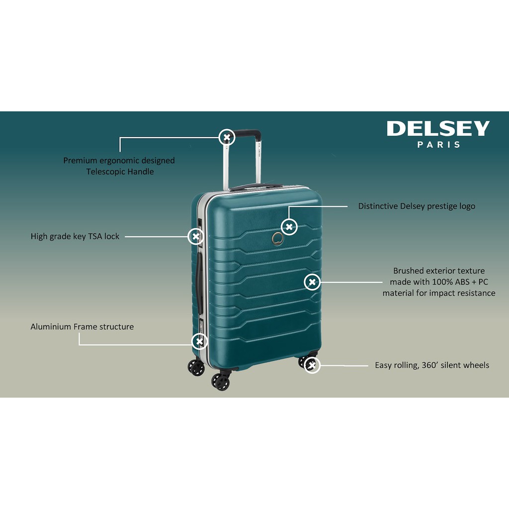 delsey luggage lock key