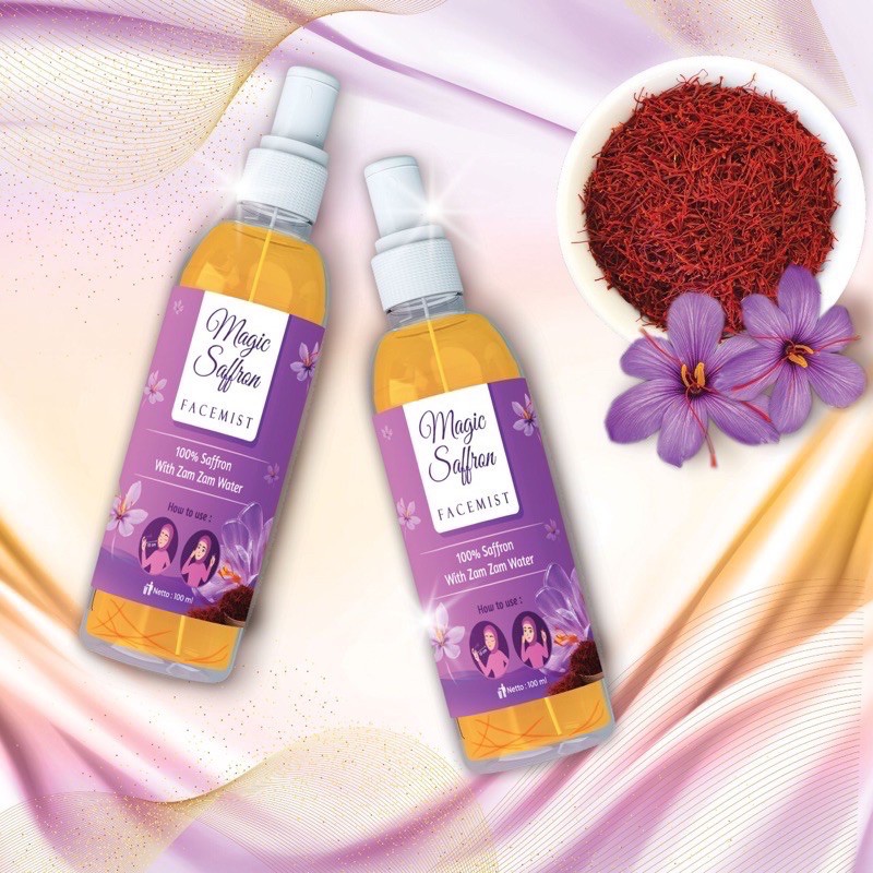 Magic Saffron beauty face mist 100ml safron Shopee Singapore