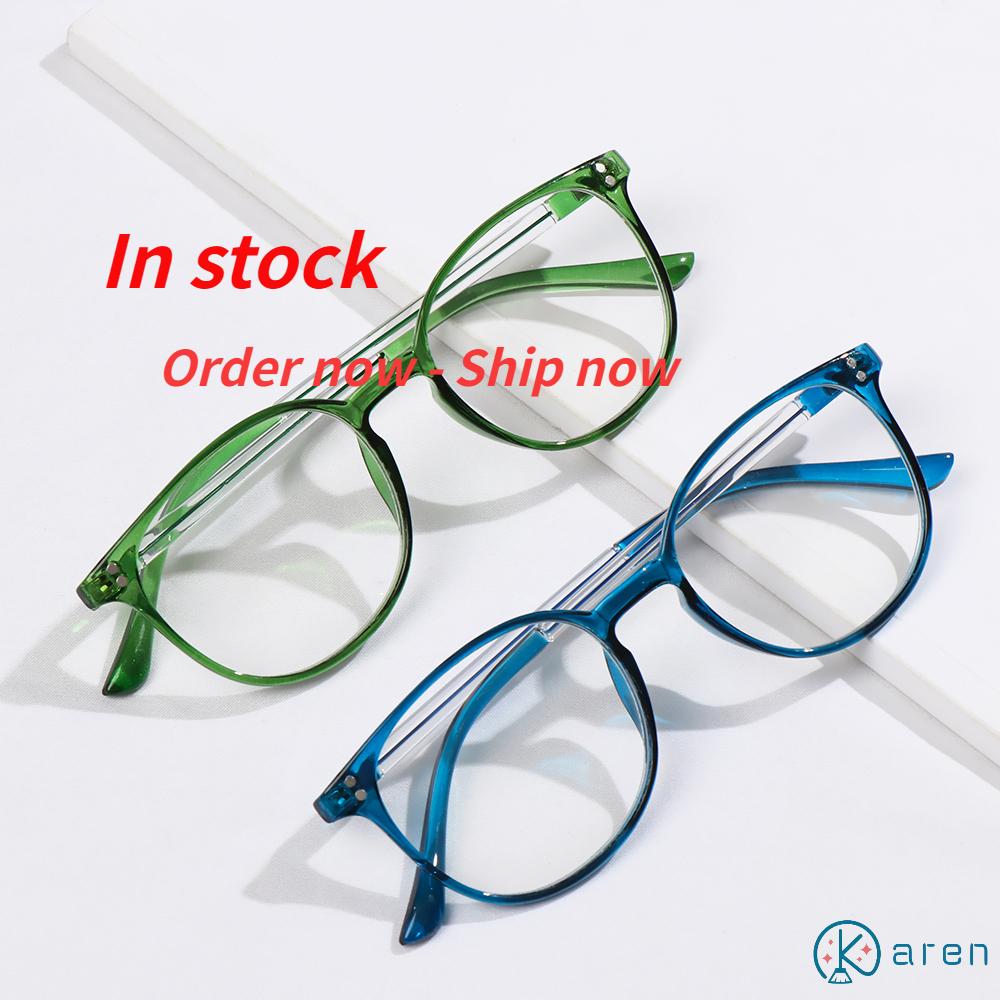 KAREN +1.00~+4.00 Reading Glasses High-definition Eyeglasses Presbyopic ...