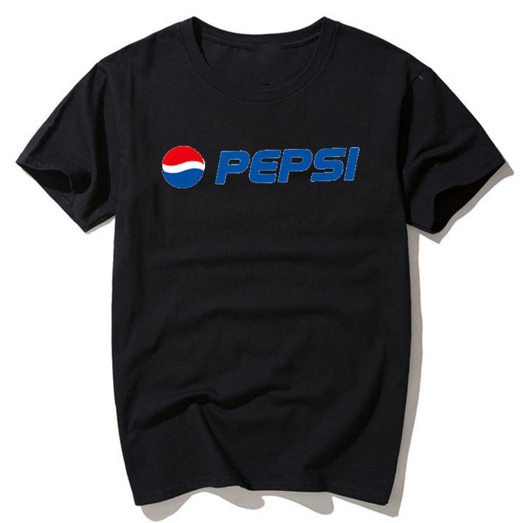 Pepsi Cola Korean Version Of The Round Neck Printed Short Sleeved T Shirt Men S Loose Trend Of Wild Youth Casual Shirt Shopee Singapore - pepsi cola shirt roblox