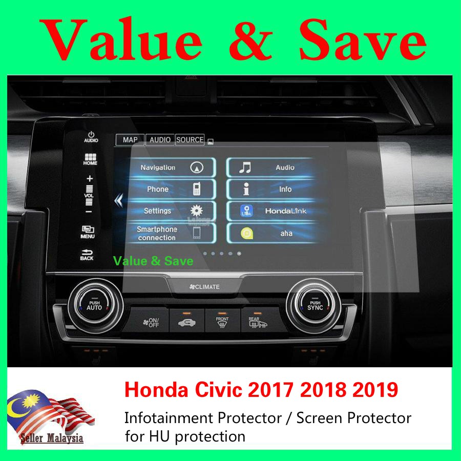 head unit screen protector