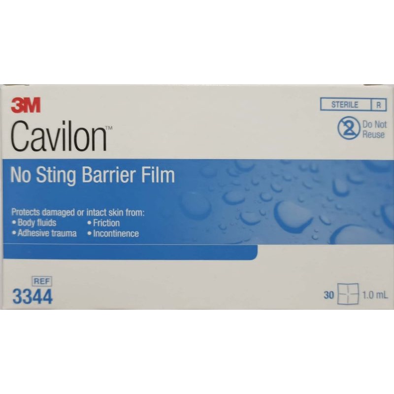 3M Cavilon No Sting Barrier Film Wipes 30 x 1.0 ml (3344) Shopee