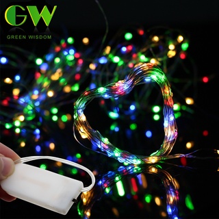 multicolor fairy lights battery operated