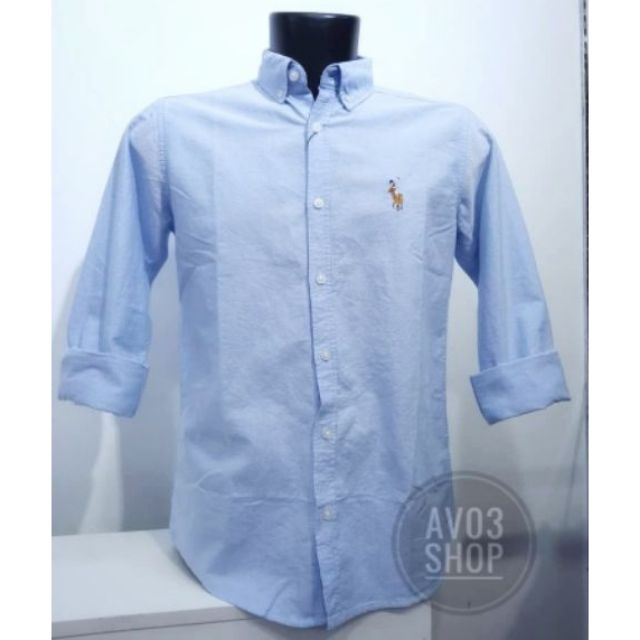 Shop Malaysia Promosi Kemeja Lelaki Polo Lengan Panjang Trending Mens Shirt Long Sleeve Shopee Singapore