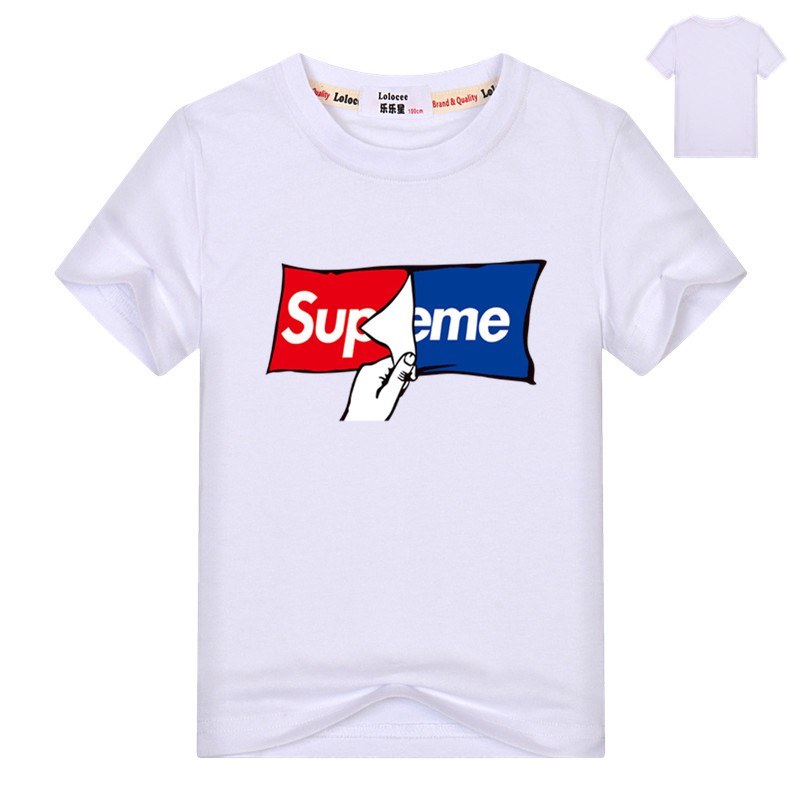 supreme kids shirt