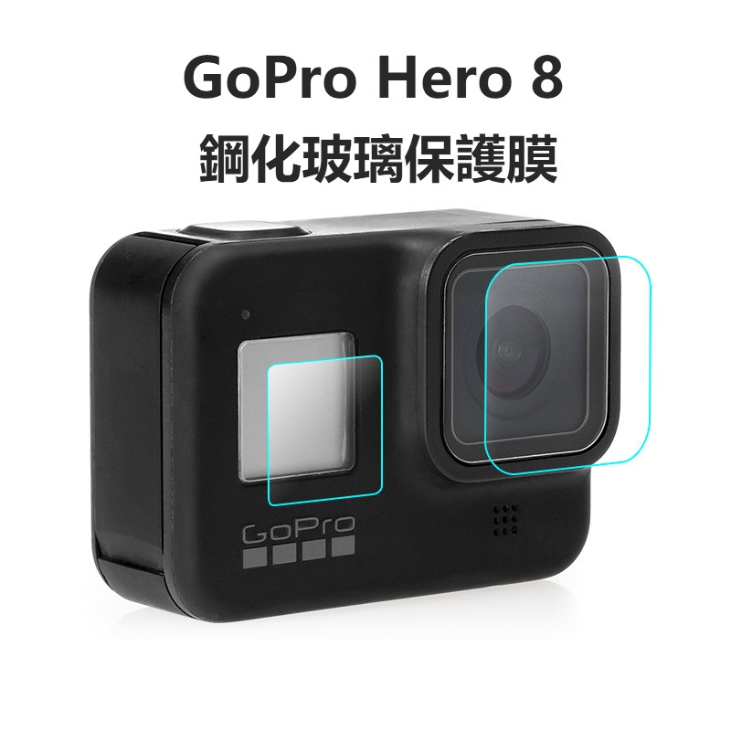 For Gopro 8 Screen Protector Hero8 Camera Hd Tempered Glass