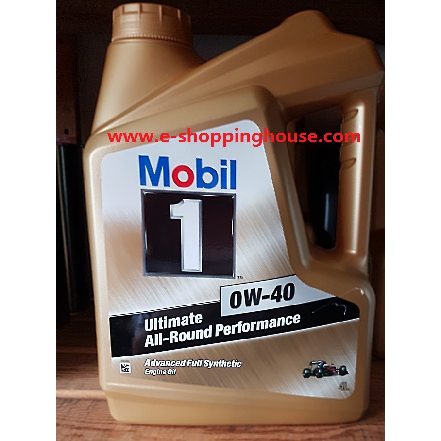 Mobil 1 0w-40 (Local SG Stock) 4L engine oil