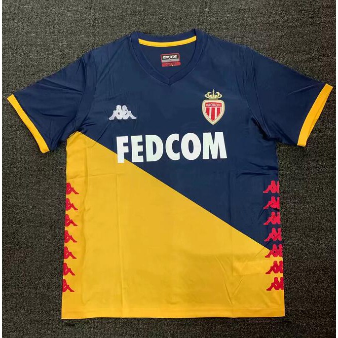 Top Quality Monaco Home Football Jersey Men Shirt 19 20 Shopee Singapore - arsenal gk home kit 16 17 ss roblox