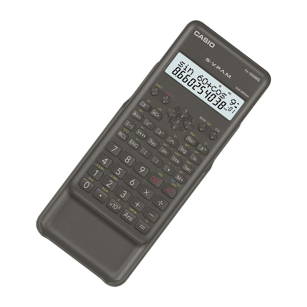 Casio Fx 350ms Scientific Calculator New 2nd Edition 240 Functions Original Casio Product Sg Shopee Singapore