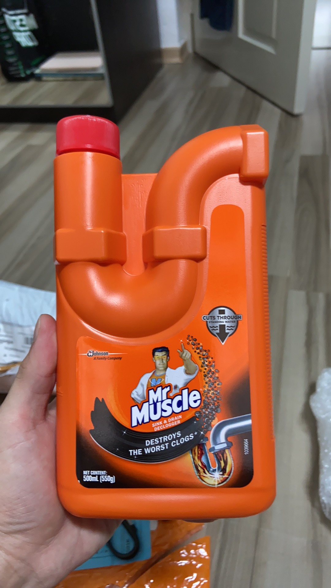 Mr Muscle Drain Declogger 500ml Shopee Singapore