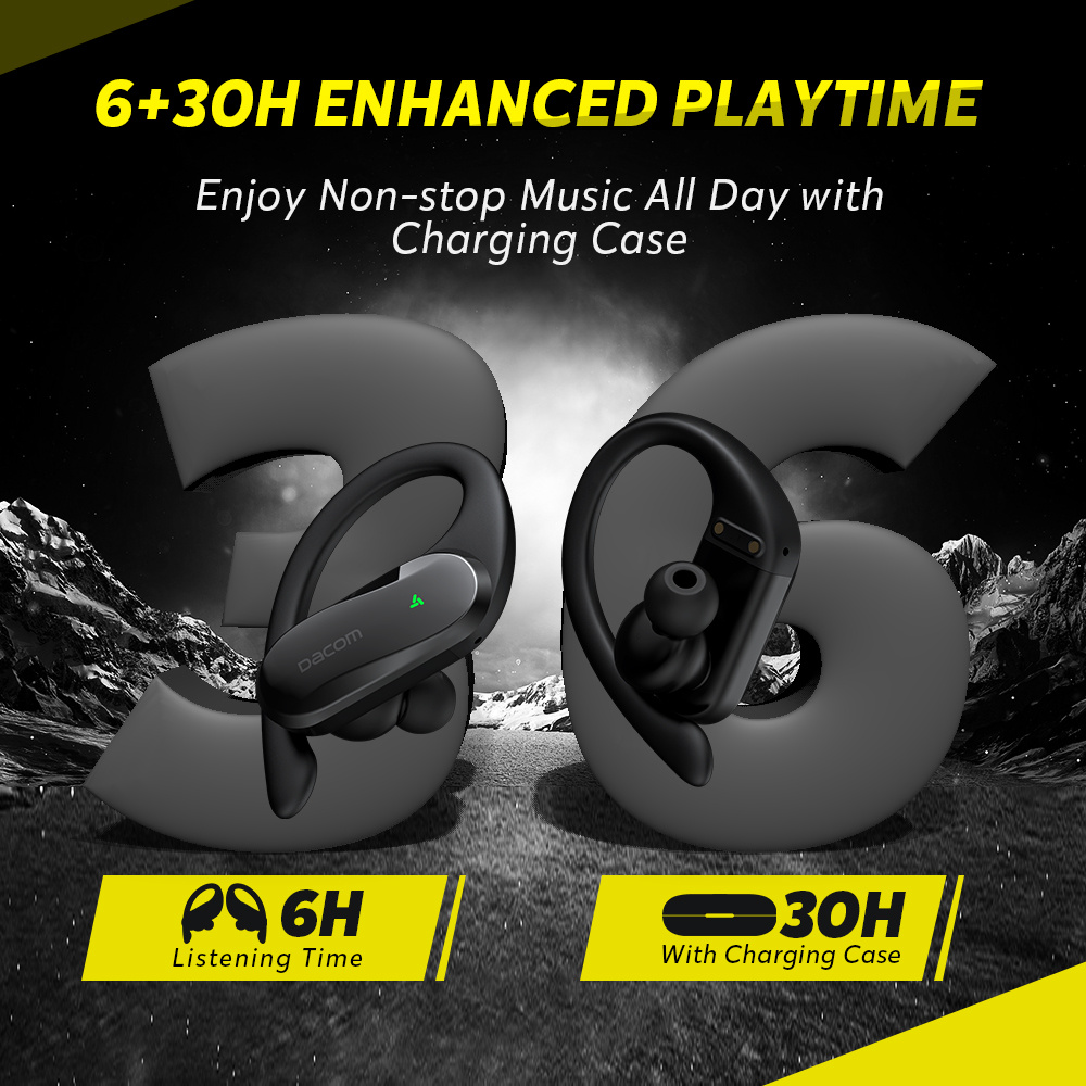 DACOM Athlete L19 TWS Pro Bluetooth Earbuds for Sports Hybrid Driver Earphones True Wireless Stereo Headphones HiFi Waterproof