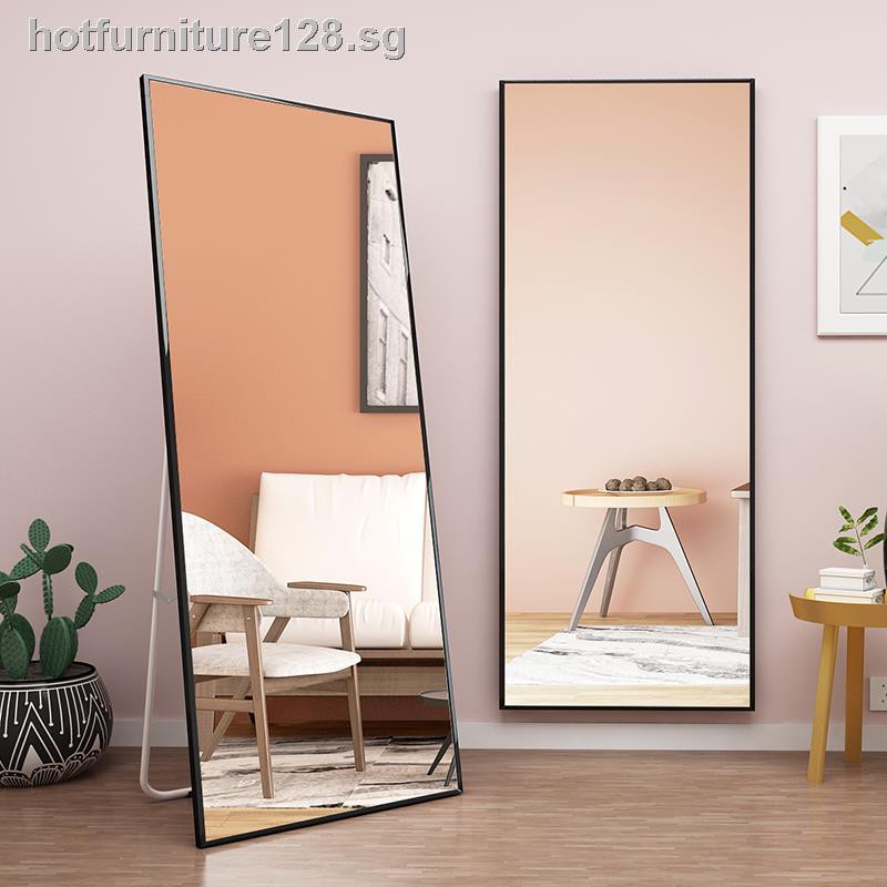 Fast Delivery Full Length Mirror Girls Bedroom Home Of Be Born Lens Pier Glass Clothing Store Stereoscopic Big Hanging Wall Fitting Room Shopee Singapore