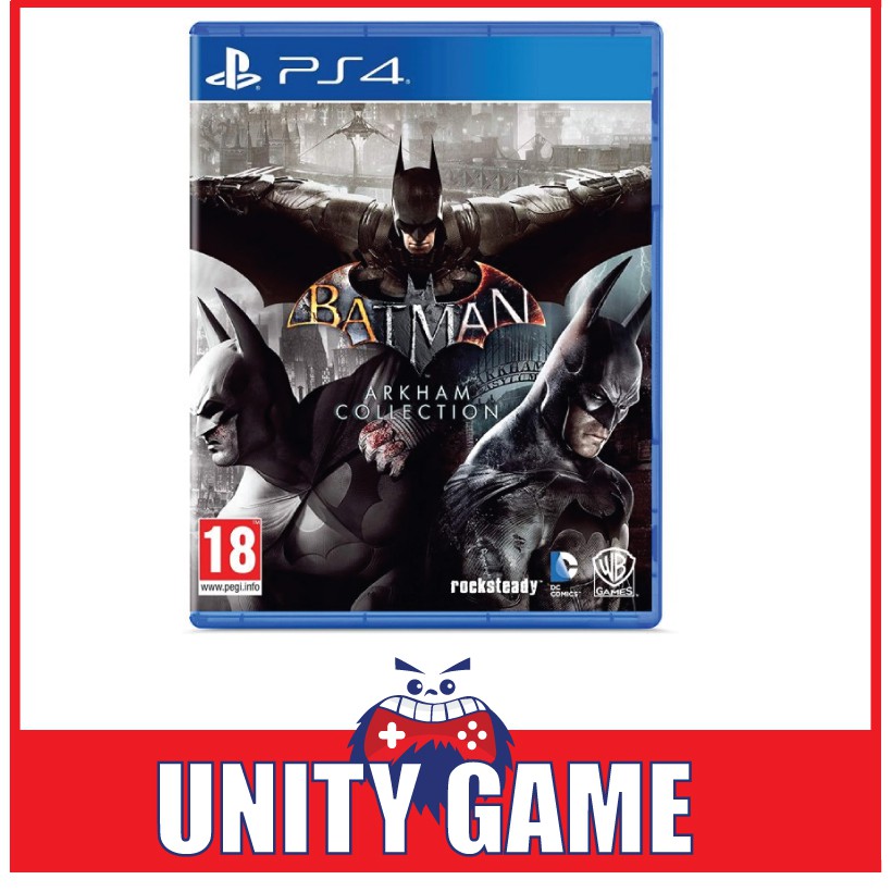 Ps4 Batman Arkham Collection Disc Code Shopee Singapore