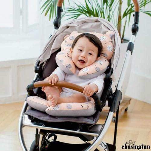 Sgm Baby Children Head Neck Support Headrest Travel Car Seat