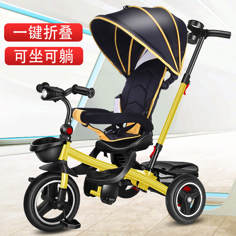 6 year old in stroller