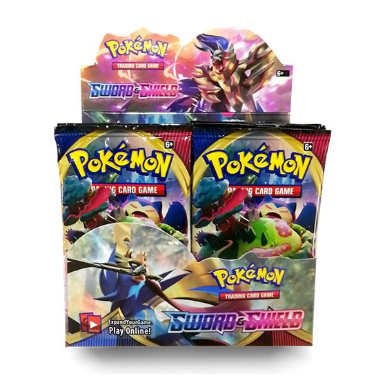 Pokemon Trading Card 324 Pcs Cards Sword Shield Vmax Tcg Booter Box Card Game Shopee Singapore