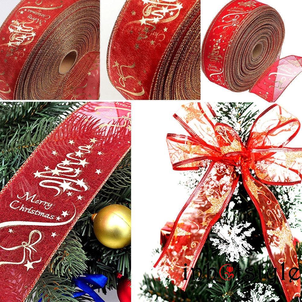 Aal Creative Christmas Tree Ribbon Decoration Bow Tie Party Decor