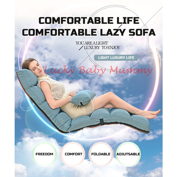 Prime Lazy Sofa / Floor Chair /Foldable Chair / Cushion/ Floor Sofa