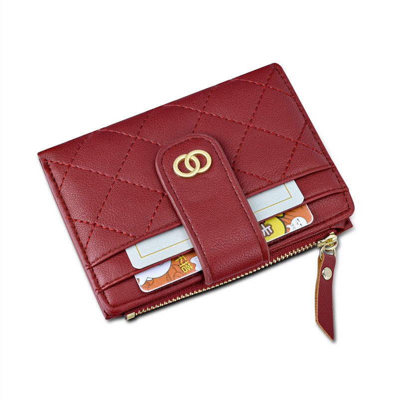 Seagloca New Luxury Women Short Wallet Lady Purse with Card Holder