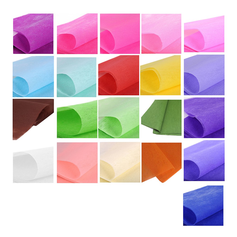 1 bag (including 3843 sheets) 50*50CM Tissue Paper Party Present Gift Wrapping Shopee Singapore