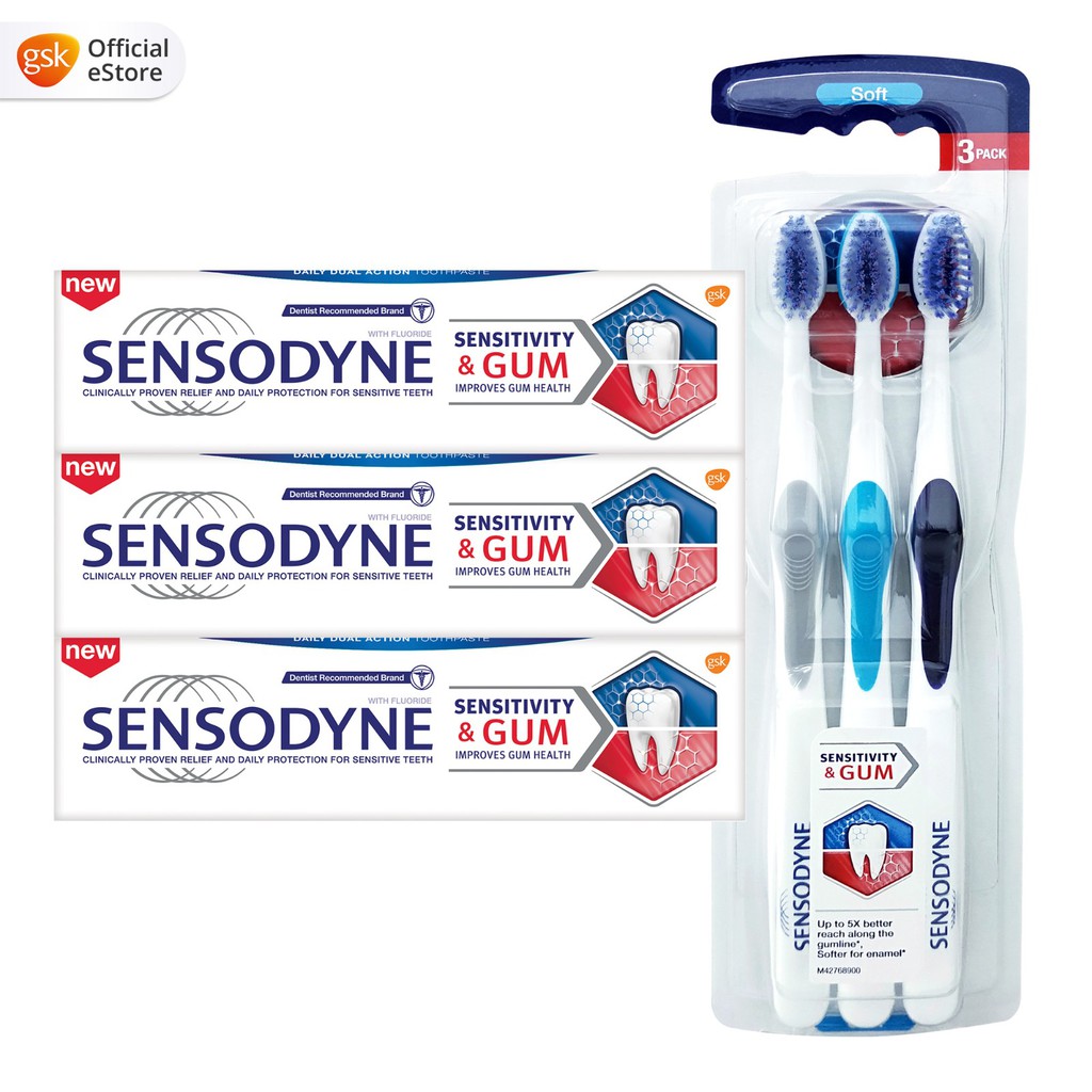 sensodyne sensitivity & gum toothbrush