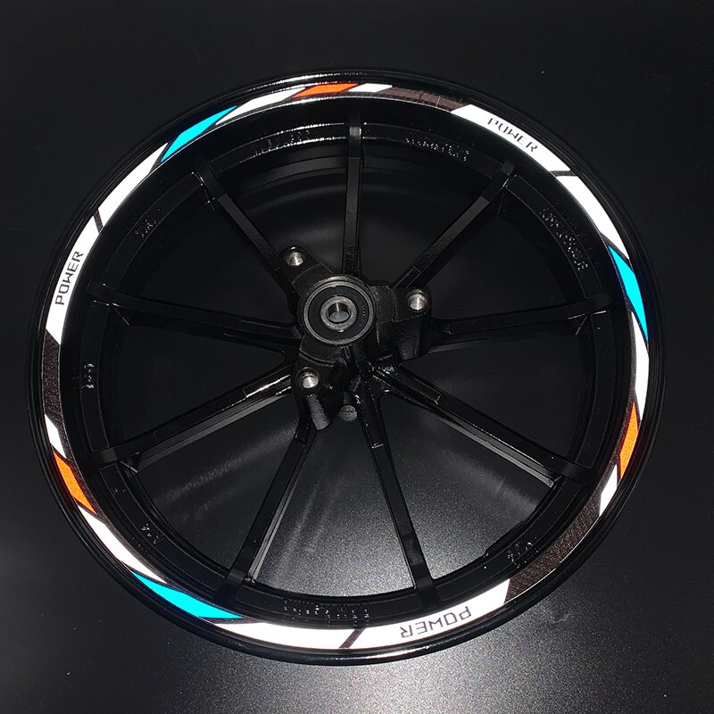 10” 12” 14”Wheel Strips Motorcycle Wheel Tire Stickers Car Reflective Rim Tape Motorbike Bicycle Decals for Honda KTM YAMAHA