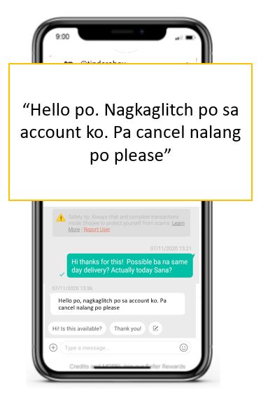 Shopee Chat General Guidelines | Shopee PH Seller Education Hub