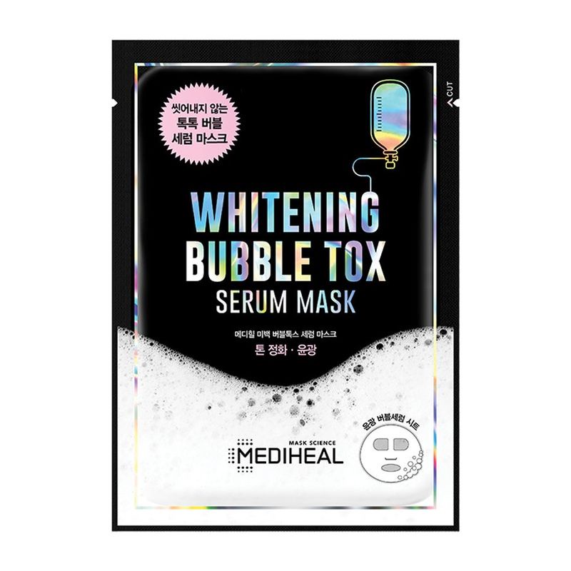 Mediheal Whitening Bubble Tox Serum Mask Pack Sheet 1Ml Shopee Singapore