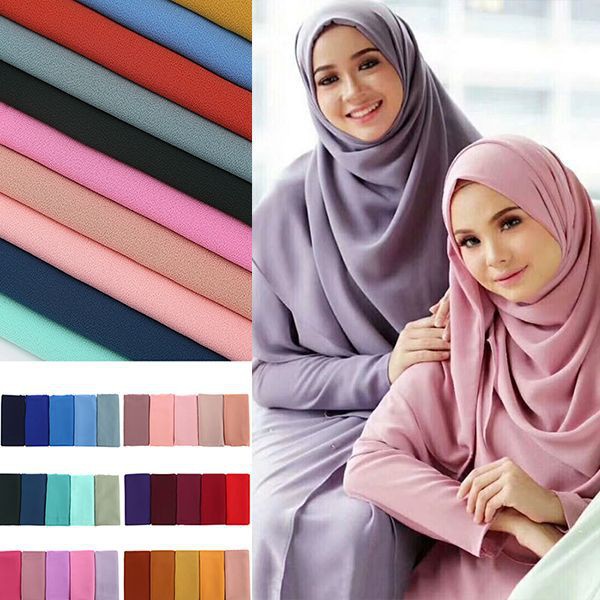 chiffon scarves hijab