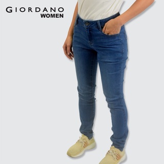 Image of Giordano Women Mid Rise Slim Tapered Jeans