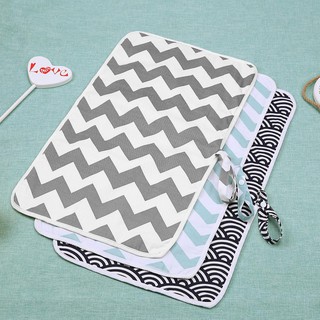 Portable Cotton Baby Diaper Changing Mat Foldable Waterproof Baby Care Front Soft Travel Nappy Play #7
