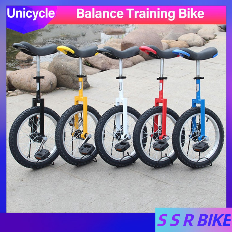 Unicycle Balance Training Bike Fitness Exercise One Wheel Bike Mono Bicycle Monocycle Weekend Bike Shopee Singapore