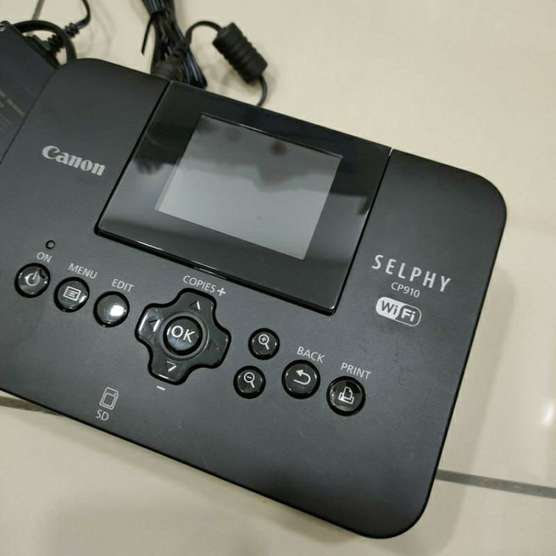 Used Canon Selphy Cp910 Wifi Photo Printer King Shopee Singapore